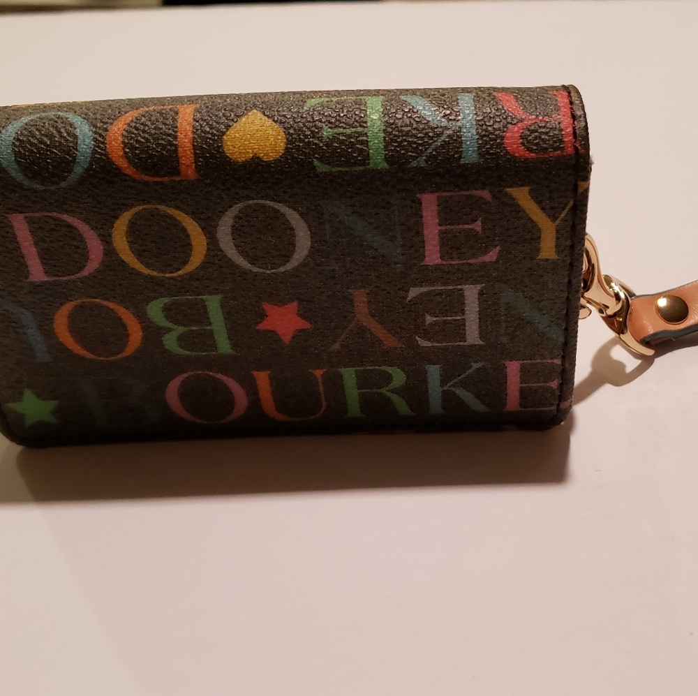 Dooney and Burke combination phone wallet